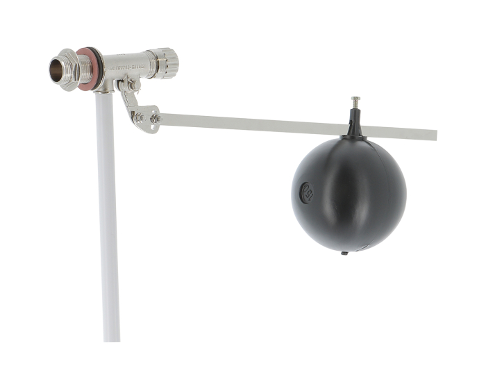 Brass float valve 490 polyethylene float 1/2''